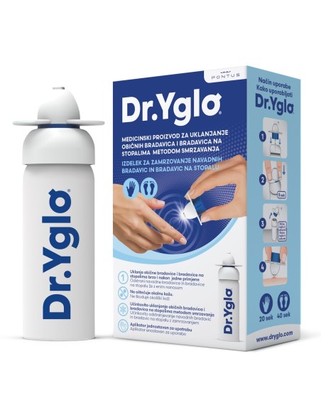 Dr. Yglo Freeze uklanjanje običnih bradavica i bradavica na stopalima metodom smrzavanja