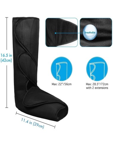 Nano Leg Massager masažer čizma za noge s kompresijom i funk.grijanja