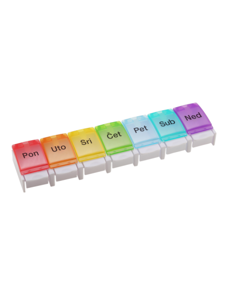 Mediblink Tjedni dozator za tablete Piano 1x/dan M021