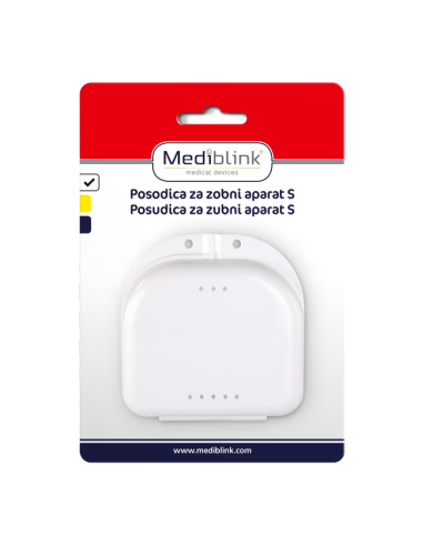 Mediblink Posudica za zubni aparat S bijela/žuta/plava M040/M041/M042