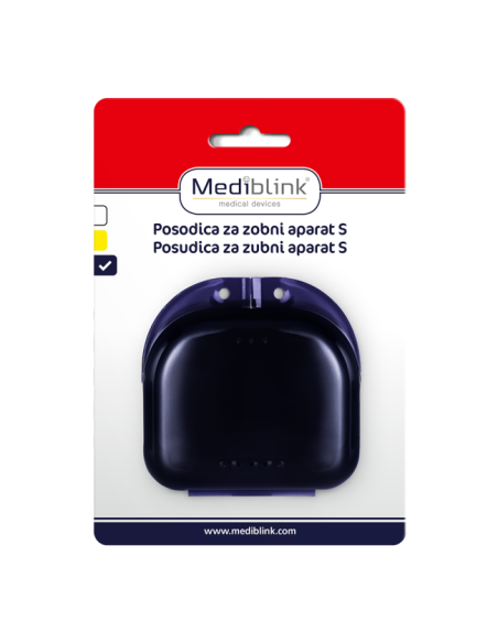 Mediblink Posudica za zubni aparat S bijela/žuta/plava M040/M041/M042