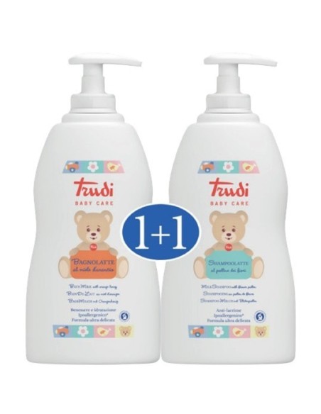 Trudi Mliječna kupka 500 ml + Trudi Šampon 500 ml 1+1 Promo pakiranje