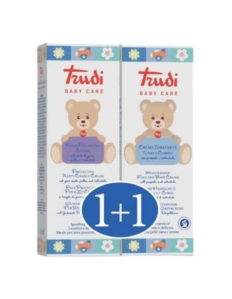 Trudi zaštitna krema 100 ml + Trudi hidratantna krema 100 ml 1+1 Promo pakiranje