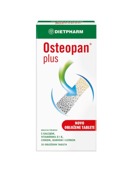 Dietpharm Osteopan plus obložene tablete