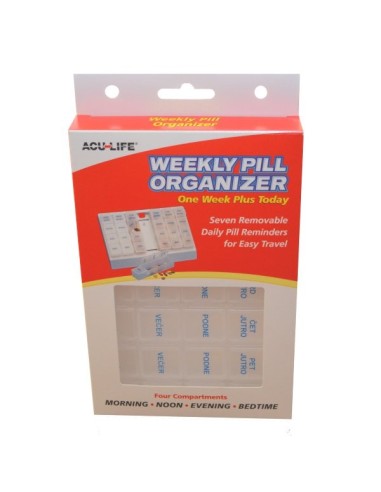 Acu Life Tjedni organizator uzimanja lijekova 128 - dozator za lijekove