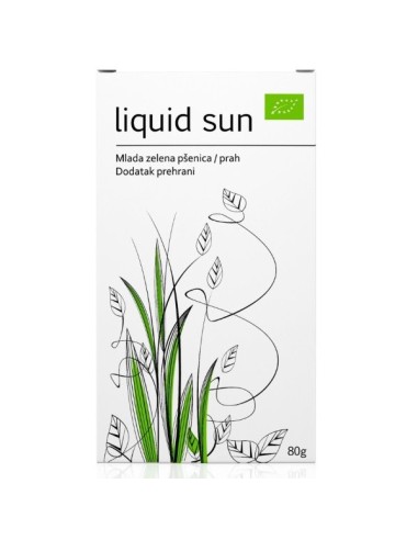 Liquid Sun - mlada zelena pšenica prah, dodatak prehrani