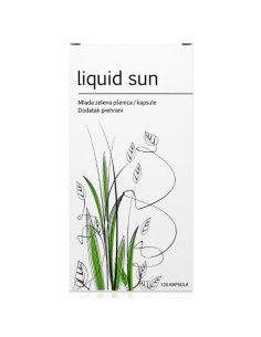 Liquid Sun - Mlada zelena pšenica kapsule, dodatak prehrani
