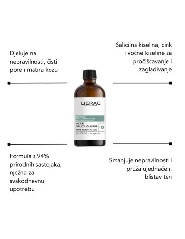 Lierac Koncentrat protiv akni i prištića + Piling protiv akni i prištića + Hydragenist Hidratantni serum