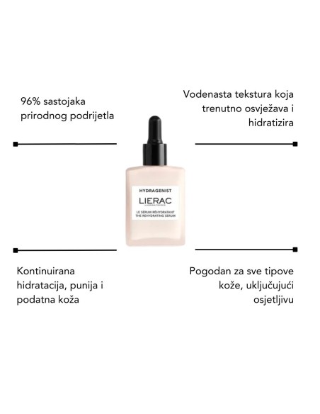 Lierac Koncentrat protiv akni i prištića + Piling protiv akni i prištića + Hydragenist Hidratantni serum