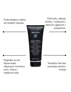 Apivita Black detox cleanser + Lierac Koncentrat protiv akni i prištića + Piling protiv akni i prištića 2