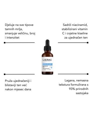 Lierac Lift Integral Dnevna krema + Tonirani stick protiv hiperpigmentacije SPF50 + Serum protiv hiperpigmentacije