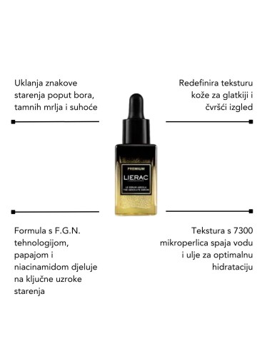 Lierac Tonirani korektivni stick protiv hiperpigmentacije SPF50 + Premium serum + Sunissime The Sun Velvet Fluid SPF 30