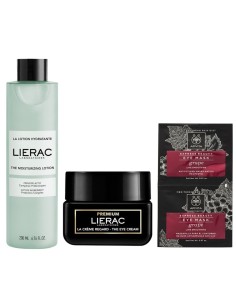Lierac Hidratantni Losion + Premium krema za područje oko očiju + Apivita EB eye mask grape line smoothing