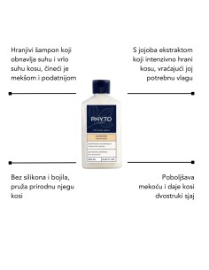 Phyto Nourishment šampon za suhu kosu + Nourishment maska za suhu kosu + Nourishment Phyto 7 krema za suhu kosu 2