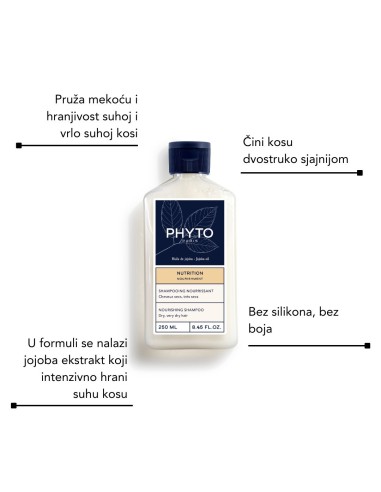 Phyto Nourishment šampon + Beper 4u1 četka za oblikovanje + Nourishment uljni elixir + Nourishment regenerator