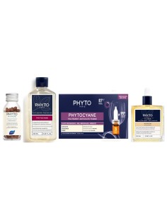Phytophanere Kapsule + Phytocyane šampon + Phytocyane tretman za žene + Nourishment uljni elixir