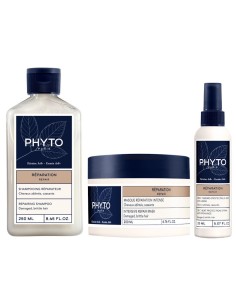 Phyto Repair šampon + Phyto Repair maska + Phyto Repair sprej za zaštitu kose od topline
