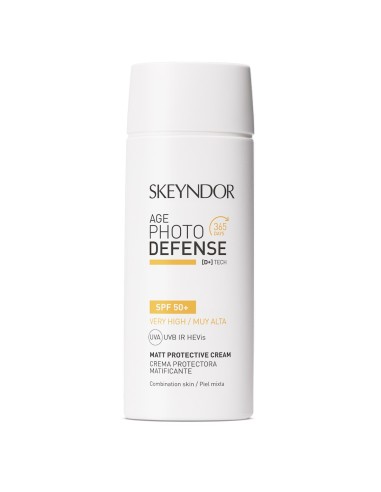Skeyndor Age Photo Defence Matt Protective SPF50+ matirajuća zaštitna krema za mješovitu kožu