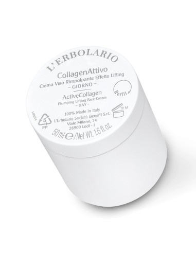 Lerbolario Active Collagen Dnevna krema za lice Refill