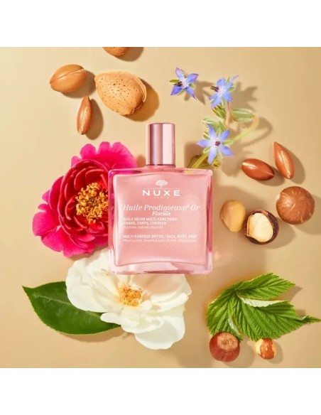 Nuxe Huile Prodigieuse OR Florale Suho ulje za lice, tijelo i kosu sa šljokicama