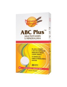 Natural Wealth ABC Plus šumeće tablete, dodatak prehrani