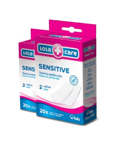 Lola Care Sensitive flasteri