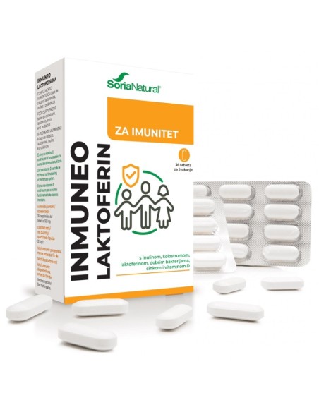 Soria Inmuneo Laktoferin tablete za žvakanje