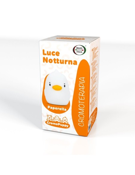 LED noćno svjetlo u obliku patkice s funkcijom kromoterapije