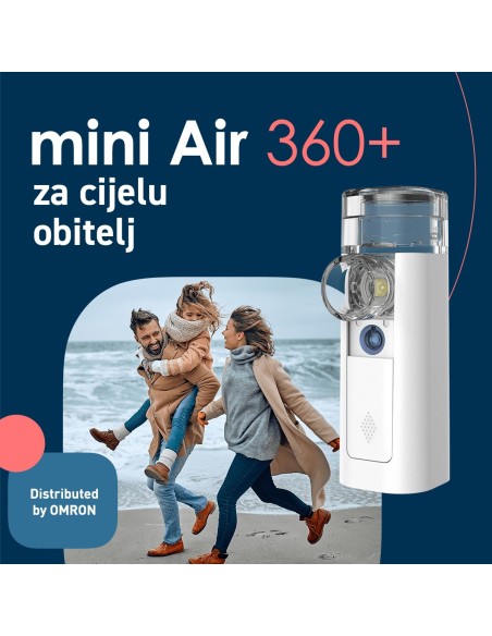 Omron Mini Air 360+ mesh inhalator