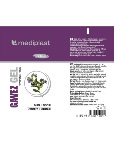 Biofarm Mediplast Gavez gel