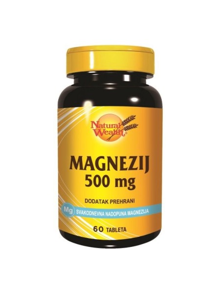Natural Wealth Magnezij 500 mg tablete