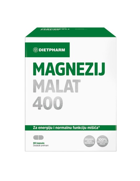Dietpharm Magnezij Malat 400 kapsule