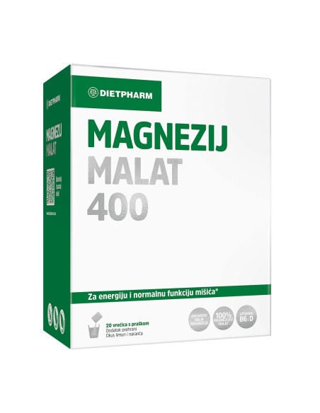 Dietpharm Magnezij Malat 400 prašak