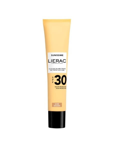 Lierac Sunissime The Tinted Velvety Sun Fluid SPF30 tonirani fluid za lice i dekolte