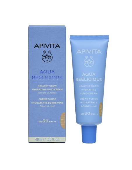 Apivita Aqua Beelicious Hidratantna obojena krema sa SPF 30