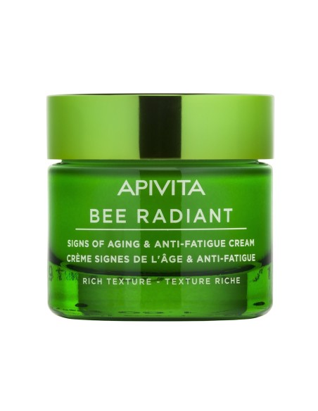 Apivita Bee Radiant krema bogate teksture protiv starenja i znakova umora