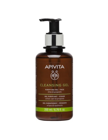 Apivita Purifying gel oily/combination skin with propolis & citrus