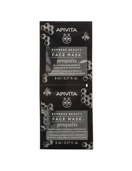 Apivita EXPRESS BEAUTY face mask propolis purifying for oily skin