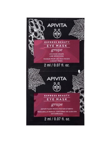 Apivita EXPRESS BEAUTY eye mask grape line smoothing