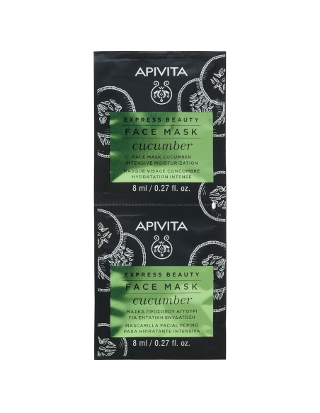 Apivita EXPRESS BEAUTY face mask cucumber intensive moisturization