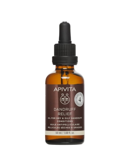 Apivita Dandruff relief oil with celery & propolis