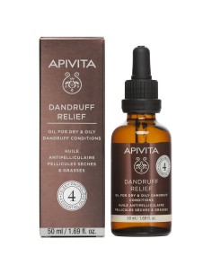Apivita Dandruff relief oil with celery & propolis 2