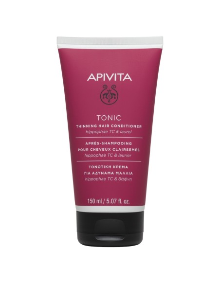 Apivita Tonic conditioner for thinning hair with hippophae TC & laurel