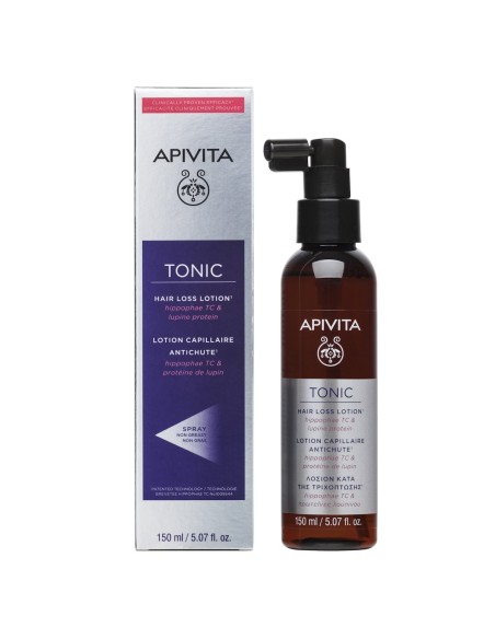 Apivita Hair loss lotion with hippophae TC & lupine protein