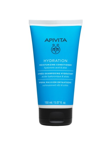 Apivita Moisturizing conditioner for all hair types with hyaluronic acid & aloe