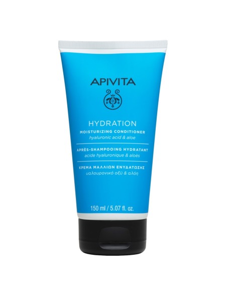Apivita Moisturizing conditioner for all hair types with hyaluronic acid & aloe