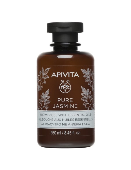 Apivita Pure Jasmine shower gel with essential oils