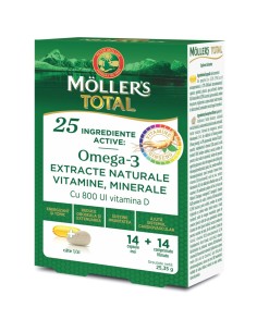 Mollers Omega 3 Total kapsule i tablete