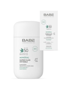 Laboratorios BABÉ SUN Mineral Super Fluid Invisible SPF50