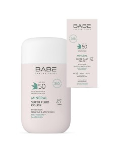 Laboratorios BABÉ SUN Mineral Super Fluid Color SPF50